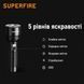 Ліхтар ручний акумуляторний D18 SuperFire 2000 Lumen IP44 D18 фото 7