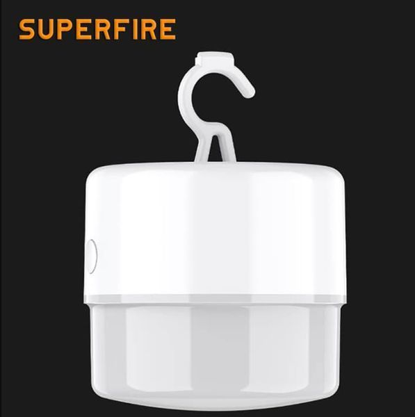 Ліхтар кемпінговий акумуляторний T20 SuperFire 180 Lumen IP42 T20 фото