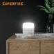 Ліхтар кемпінговий акумуляторний T20 SuperFire 180 Lumen IP42 T20 фото 4